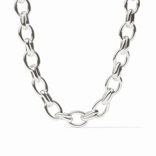 Julie Vos Essex Link Necklace - Silver