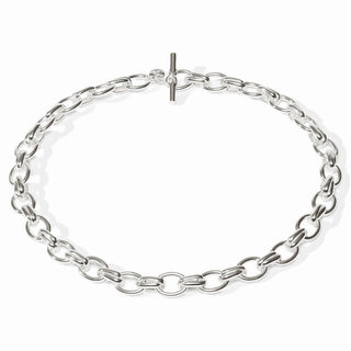 Julie Vos Essex Link Necklace - Silver