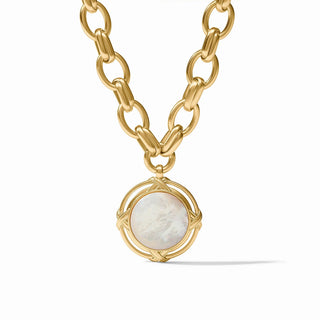 Essex Statement Necklace - Mother Of Pearl