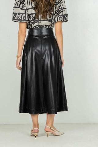 Emily McCarthy Dotty Skirt - Black