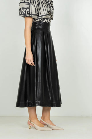 Emily McCarthy Dotty Skirt - Black