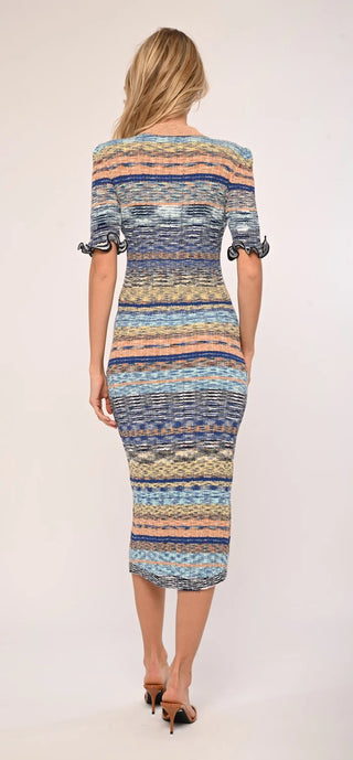 Love the Label Faye Knit Dress - Multi Space Dye