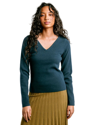 Kerisma Millie V Top - Pagoda Teal