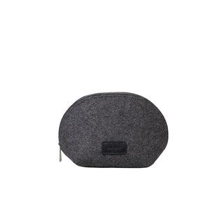 Graf Lantz Pochi Merino Wool Medium Pouch - Charcoal