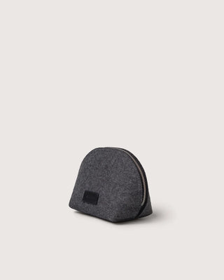 Graf Lantz Pochi Merino Wool Medium Pouch - Charcoal
