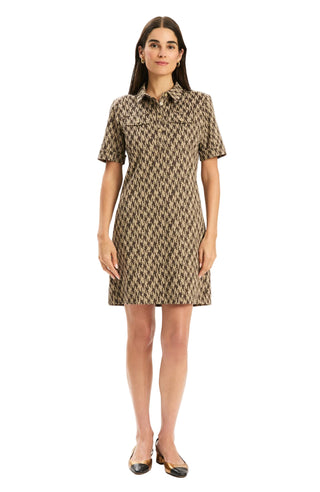Tyler Boe Kat Dress - Dem/Iced Coffee
