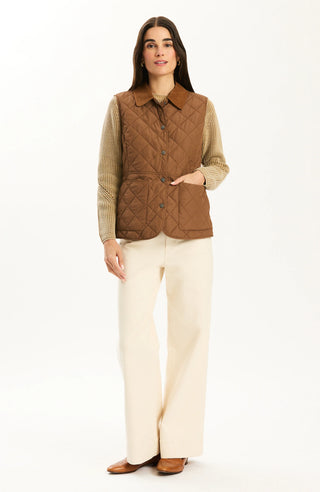 Tyler Boe Amoreena Vest - Biscuit