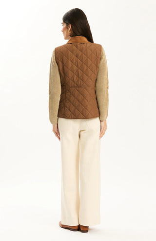 Tyler Boe Amoreena Vest - Biscuit