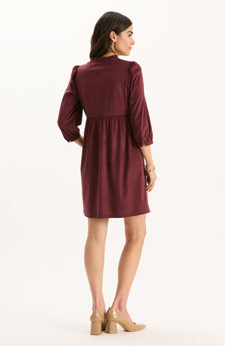 Corbin Dress - Tawny Port
