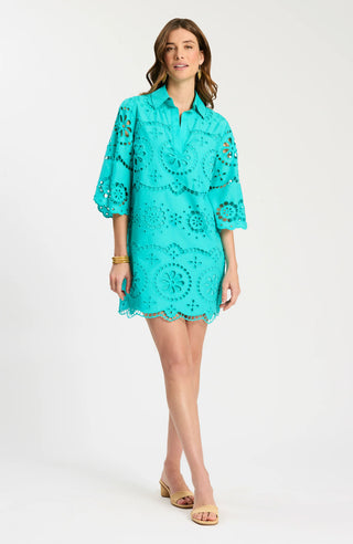 Tyler Boe Penny Tunic Dress - Ceramic