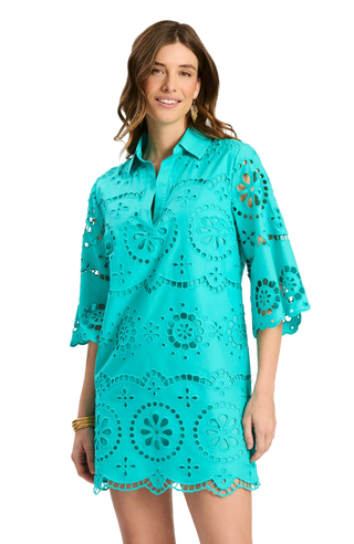 Tyler Boe Penny Tunic Dress - Ceramic