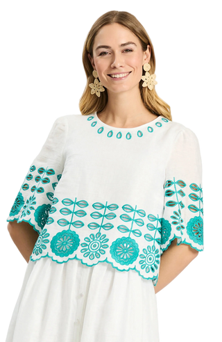 Tyler Boe Isla Blouse - White