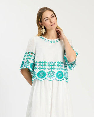 Tyler Boe Isla Blouse - White