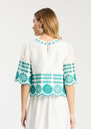 Tyler Boe Isla Blouse - White