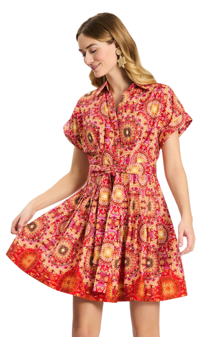 Tyler Boe Haley Shirtdress - Multi