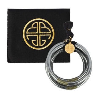 BuDha Girl All Weather Bangles - Graphite