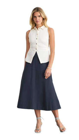 Tanya Taylor Hanelle Top - Chalk