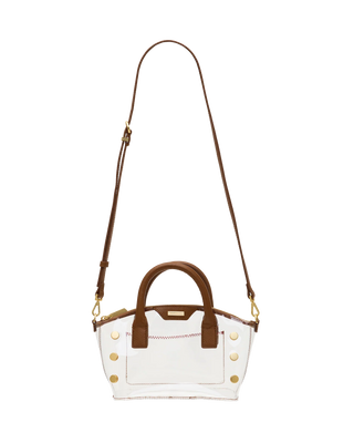 Hammitt Paula Clear - Mahogany Pebble/Brushed Gold