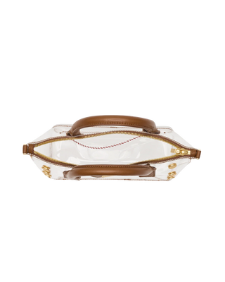 Hammitt Paula Clear - Mahogany Pebble/Brushed Gold