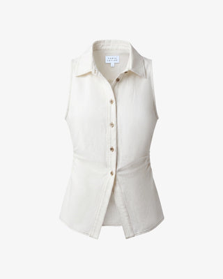 Tanya Taylor Hanelle Top - Chalk