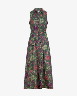 Tanya Taylor Hannah Dress - Army Multi