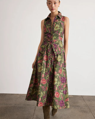 Tanya Taylor Hannah Dress - Army Multi