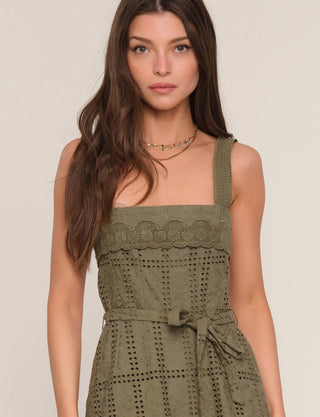 Heartloom Meredith Dress - Olive