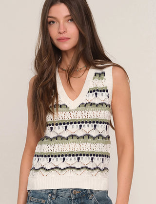 Heartloom - Biva Vest Eggshell