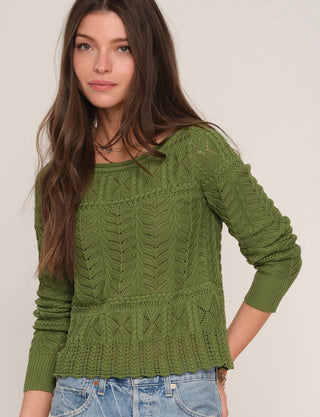 Heartloom Hansen Sweater - Grass