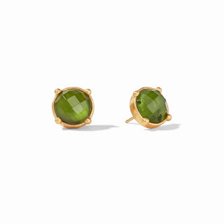 Honey Stud - Iridescent Palmetto Green