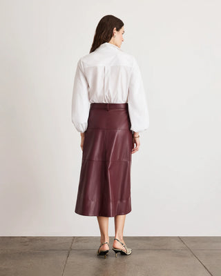 Tanya Taylor Hudley Skirt - Mahogany