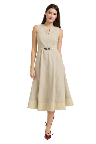 En Saison Kelly Midi Dress - Natural
