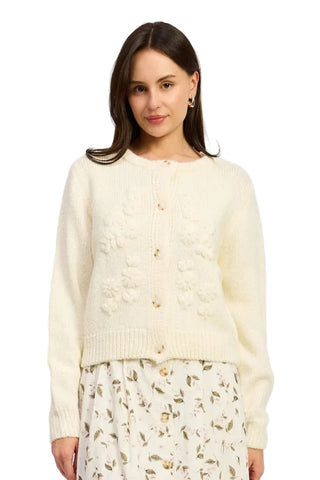 En Saison Hannah Cardigan - Cream