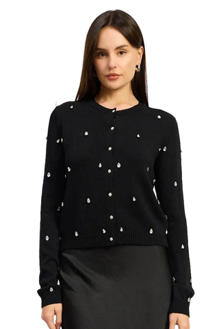 En Saison Suki Cardigan - Black