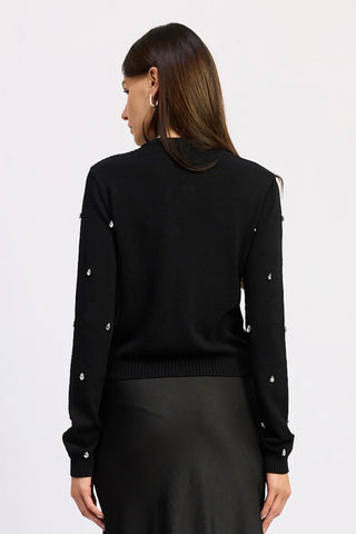 En Saison Suki Cardigan - Black