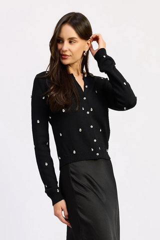 En Saison Suki Cardigan - Black