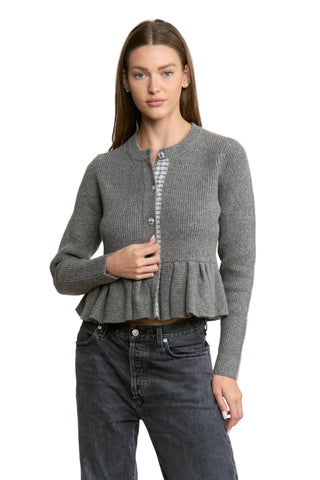 En Saison Annie Cardigan - Heather Gray