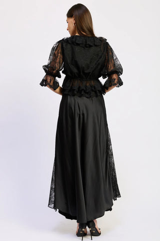 En Saison Alexandra Midi Skirt - Black