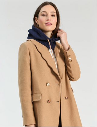 Vilagallo Long Coat Camel