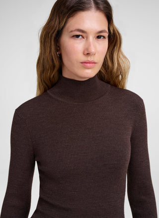 A.L.C. Jett Top - Coffee