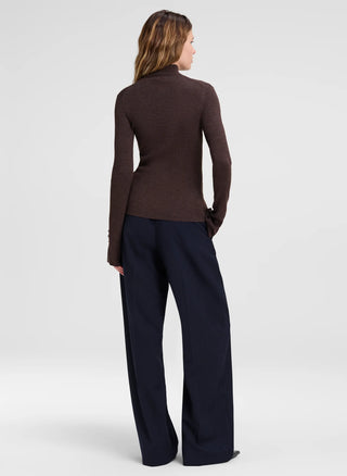 A.L.C. Jett Top - Coffee