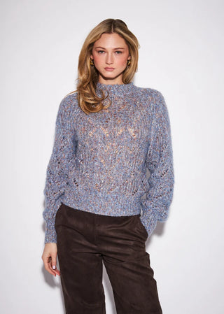 John & Jenn Kaia Sweater - Autumn Sunset