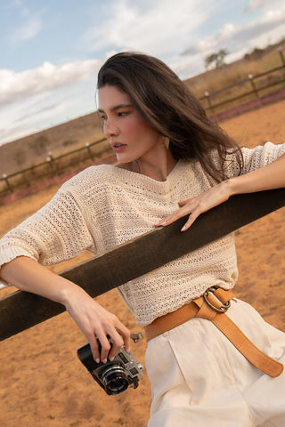 Josie Belt - Cognac