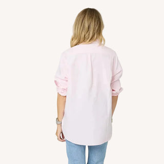 Kerri Rosenthal Mia Lightweight Oxford Shirt - Oxford Pink