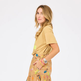 Kerri Rosenthal Tommy Love Lines Tee - Lark Cactus
