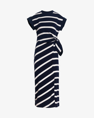 Kovi Dress - Maritime Blue/Cream Stripe