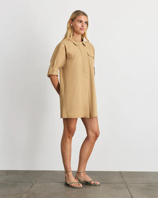 Tanya Taylor Lennon Dress - Dark Khaki