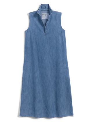 Frank & Eileen - Maxi Polo Dress - Vintage Stonewashed Indigo