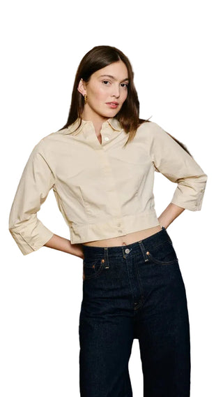 Love the Label Beckett Top - Cream