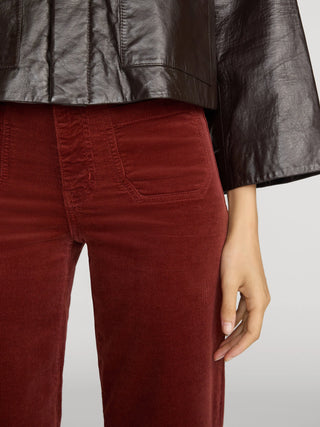 Frame Le Slim Palazzo Corduroy - Wine